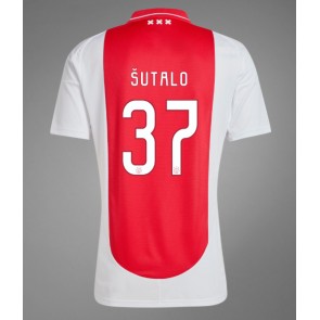 Ajax Josip Sutalo #37 Replika Hjemmebanetrøje 2024-25 Kortærmet